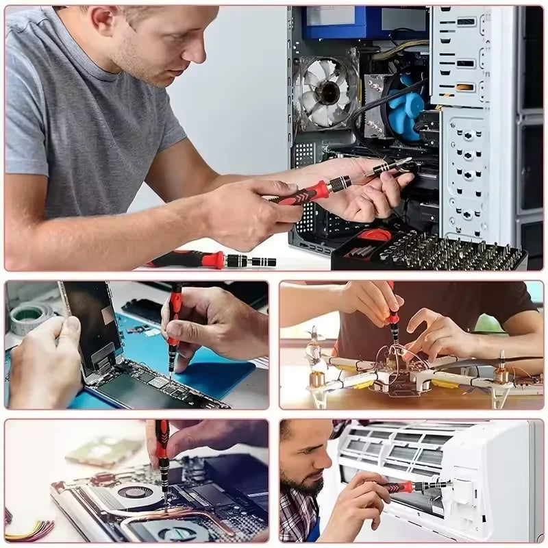 🧰 Kit de Ferramentas de Precisão 98 em 1 para Reparo Eletrônico – Completo e Versátil
