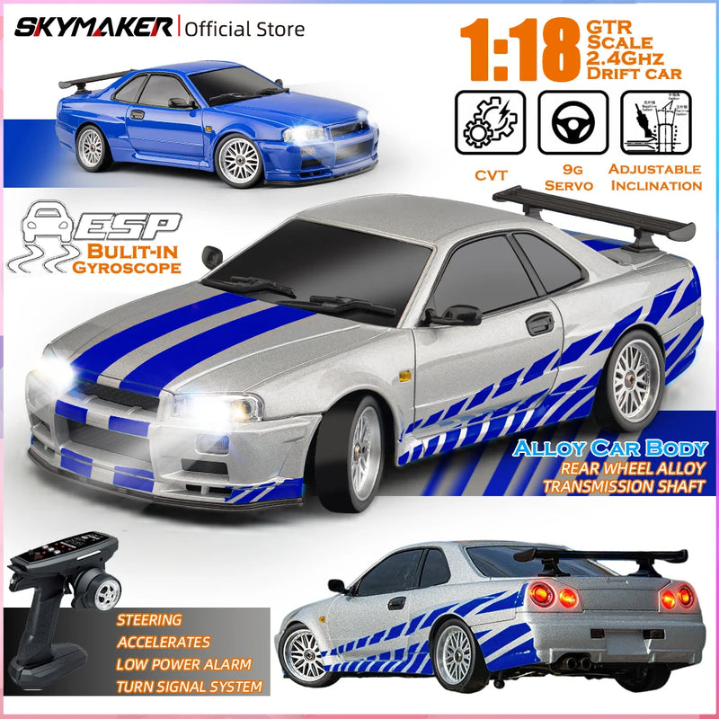 SKYLINE R34 da Skymaker – O Lendário, carro do Bryan O'Connor!