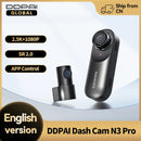 🚗 Câmera Veicular DDPAI Mola N3 Pro – Dual Cam 2.5K (Com ou Sem GPS)