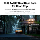 🚗 Câmera Veicular DDPAI Mola N3 Pro – Dual Cam 2.5K (Com ou Sem GPS)